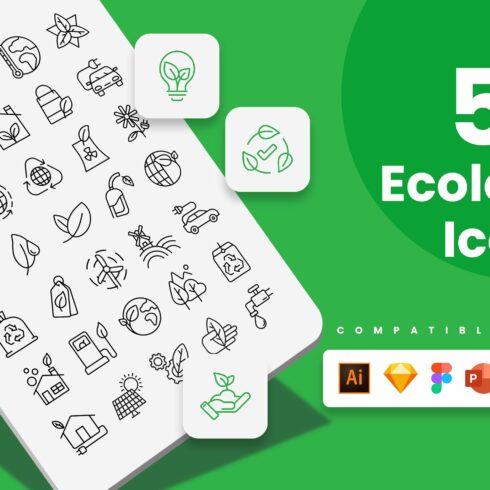 Ecology Icons cover image.