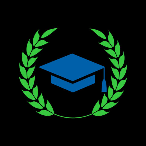 Education logo design, Vector design template cover image.
