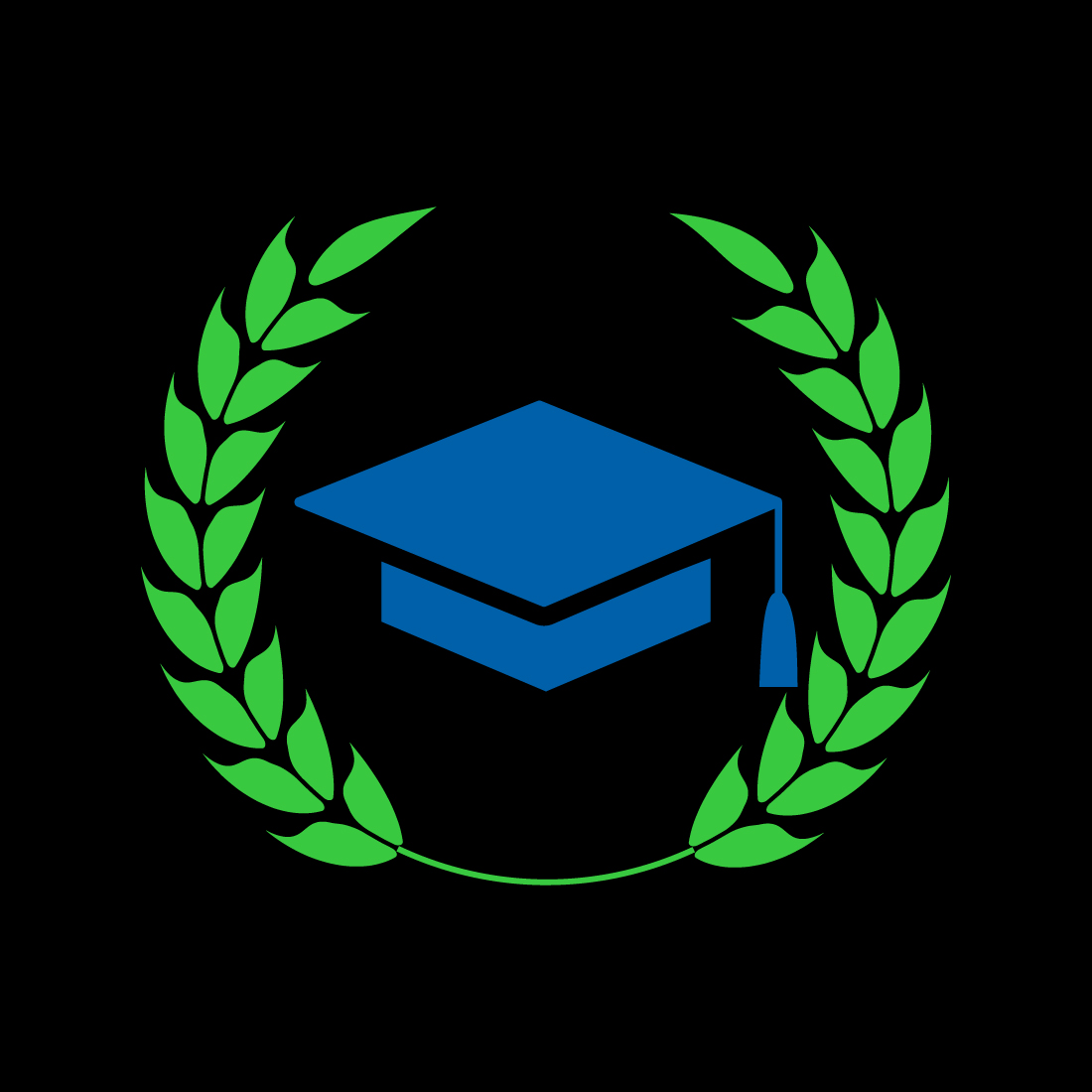 Education logo design, Vector design template cover image.