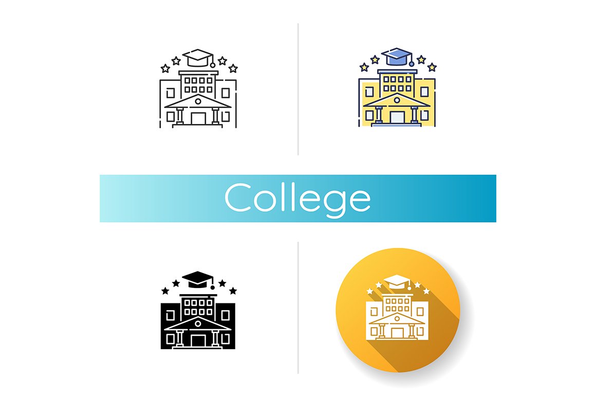 College icon cover image.