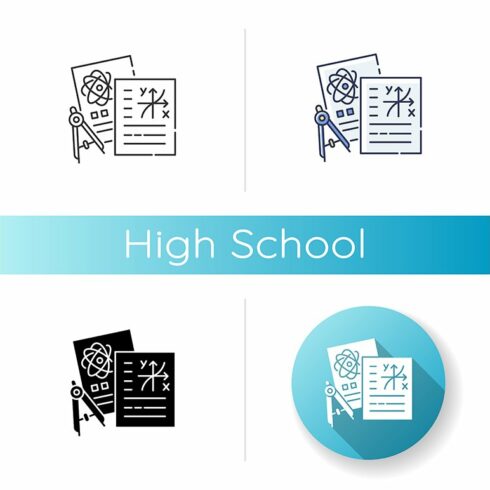 High school icon cover image.