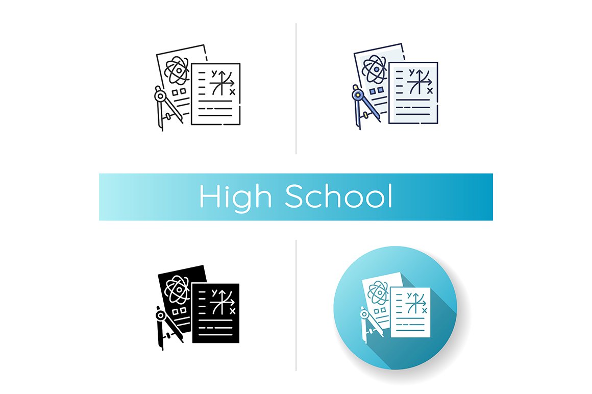 High school icon cover image.