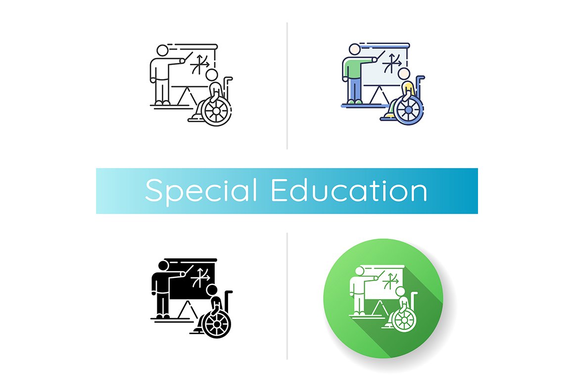 Special education icon cover image.