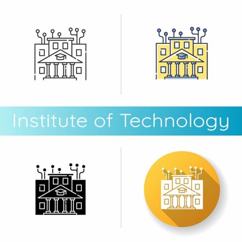 Institute of technology icon cover image.