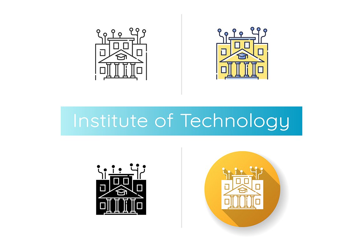 Institute of technology icon cover image.