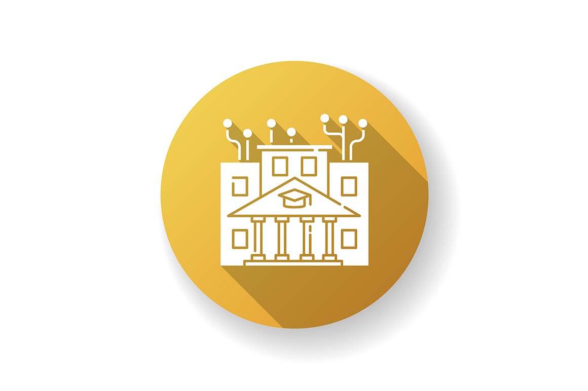 Institute of technology yellow icon cover image.