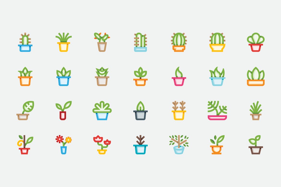 Basicons / Home / Flowerpots preview image.
