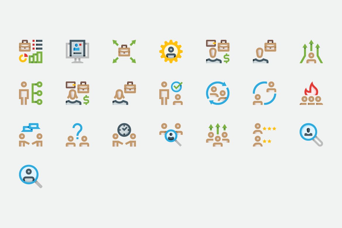 Basicons / Business / HR Employees preview image.