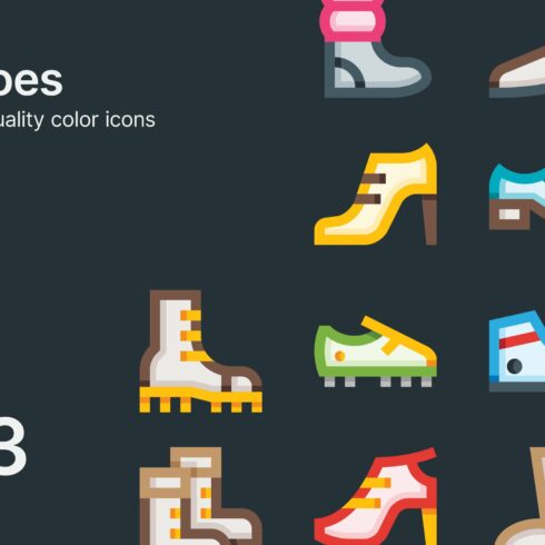 Shoes Icons cover image.