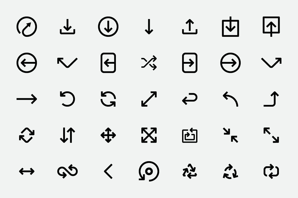 ee icons set ui — arrows 28combined29 preview 28ee29 1170x780px 04 711