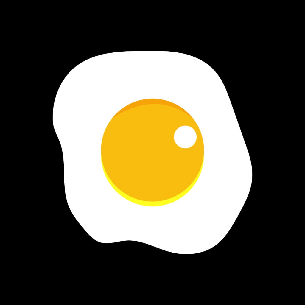 Creative Gradient Fresh Egg Logo design, Vector design concept ...