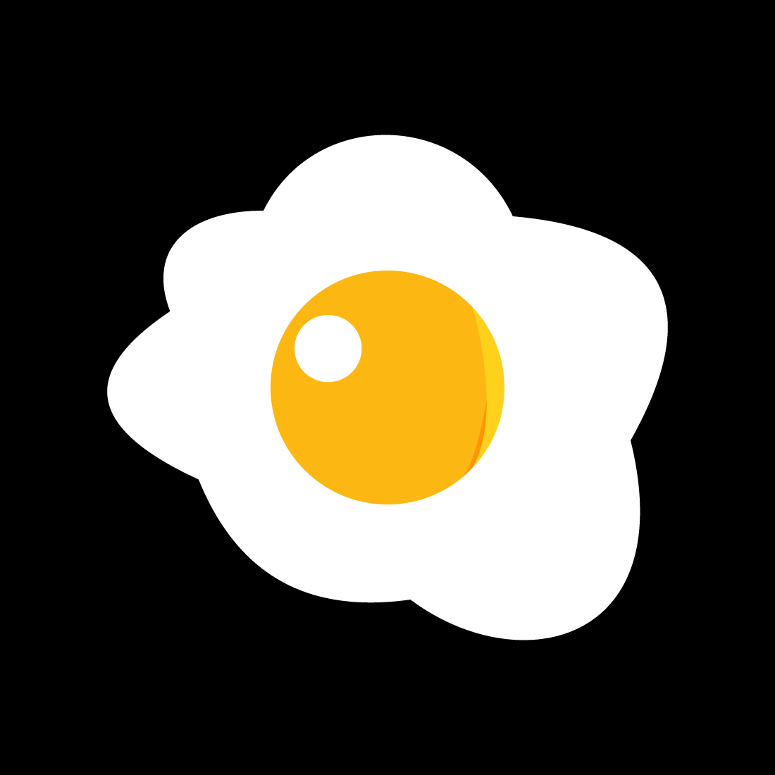 Creative Gradient Fresh Egg Logo design, Vector design concept ...