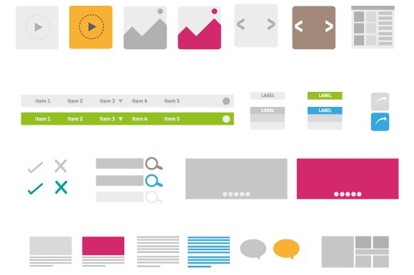 Graphic Elements - Quick Web Design preview image.
