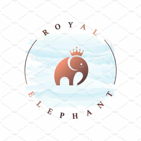 Elephant king logo. cover image.