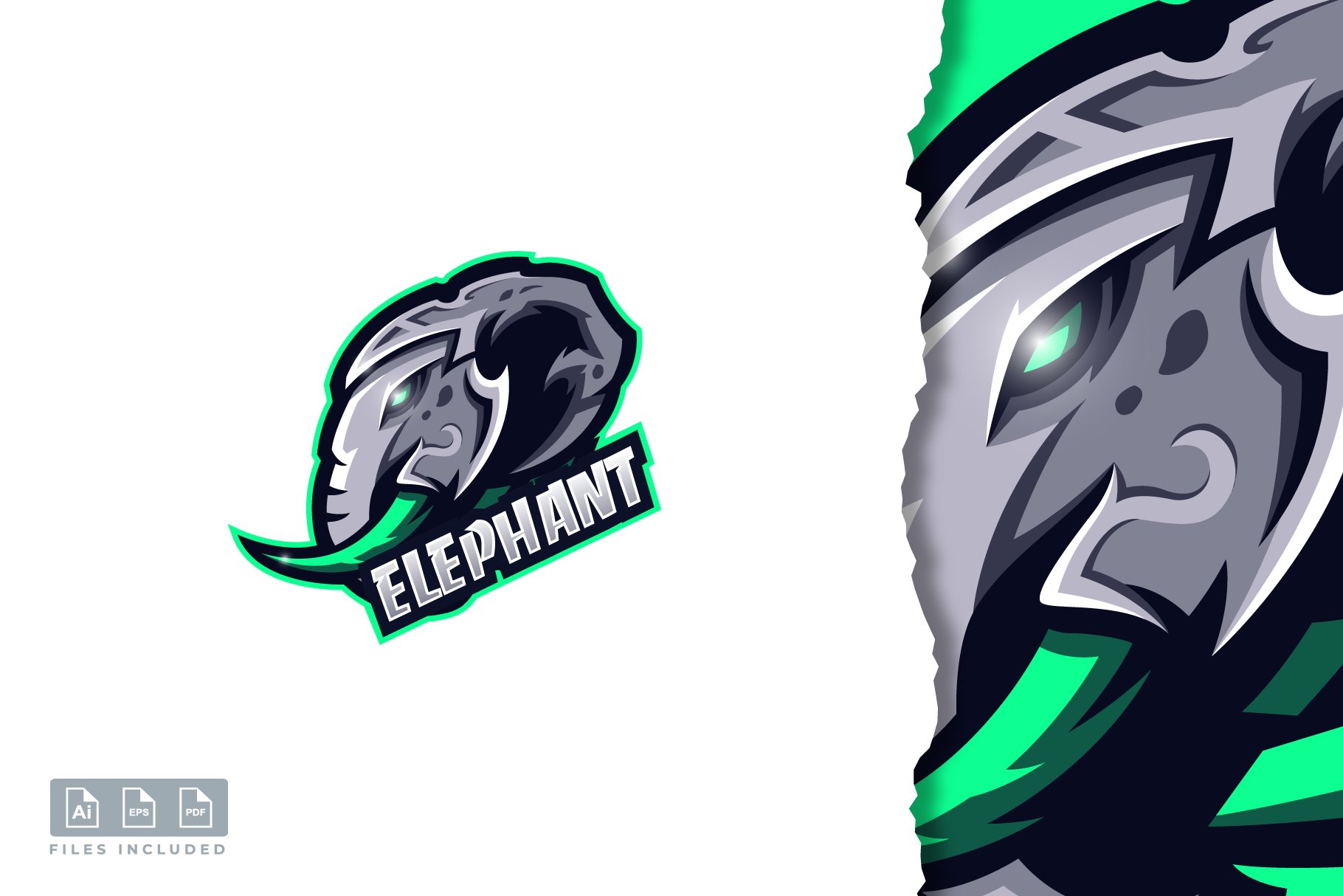 Elephant logo design cover image.