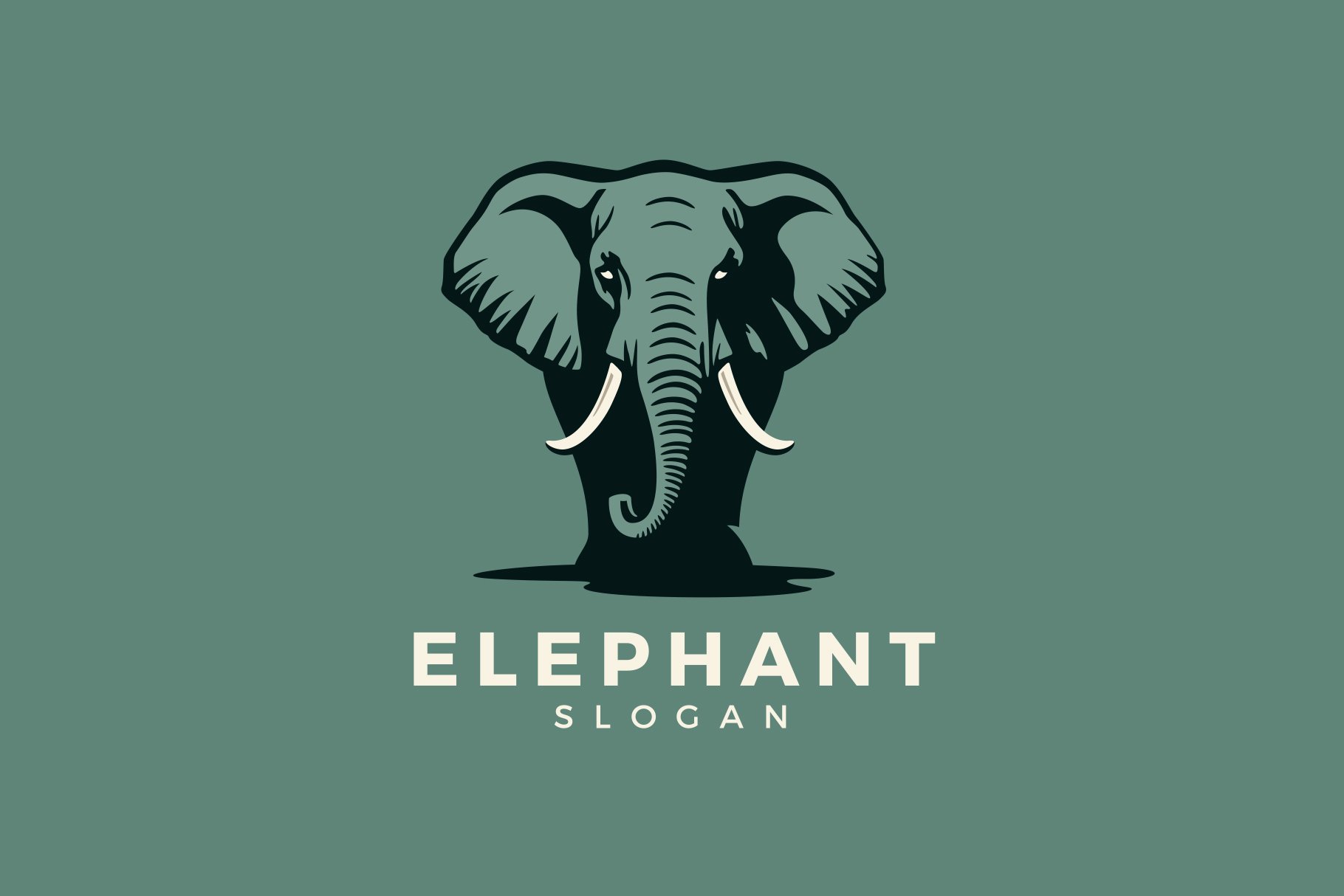 Elephant Logo Wildlife Animal Africa cover image.