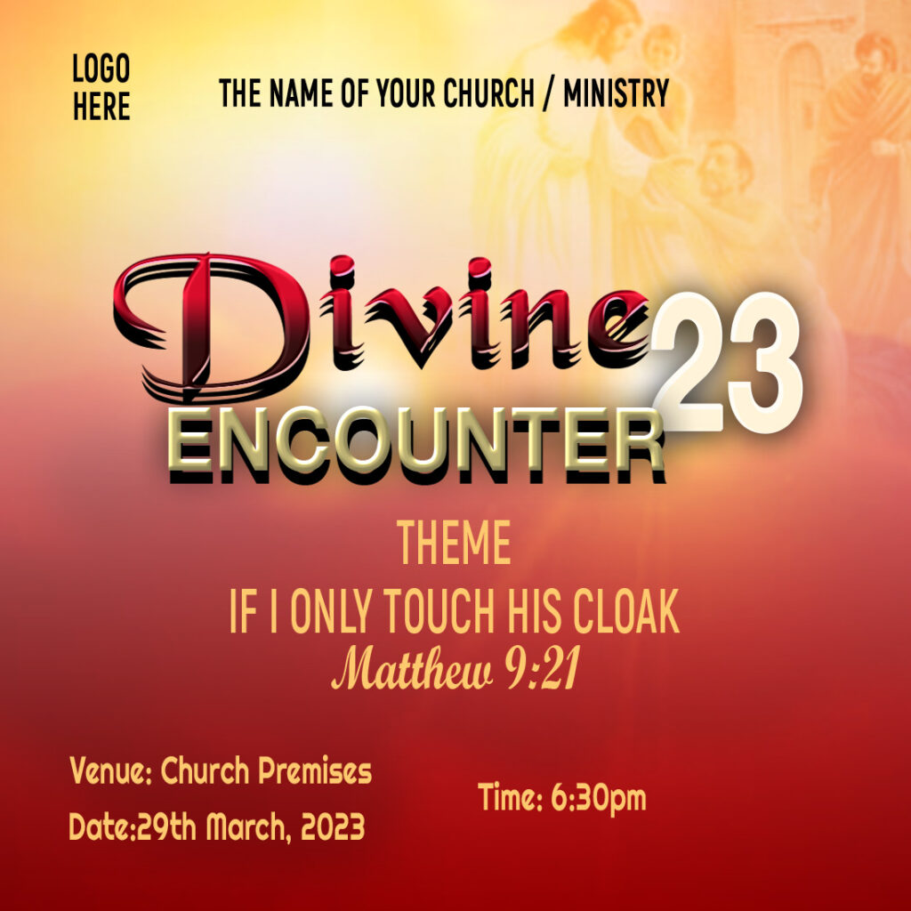 Church flyer template - MasterBundles