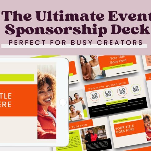 Event Sponsorship Proposal Deck cover image.