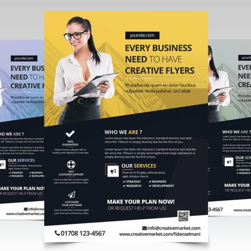 Every Business - PSD Flyer cover image.