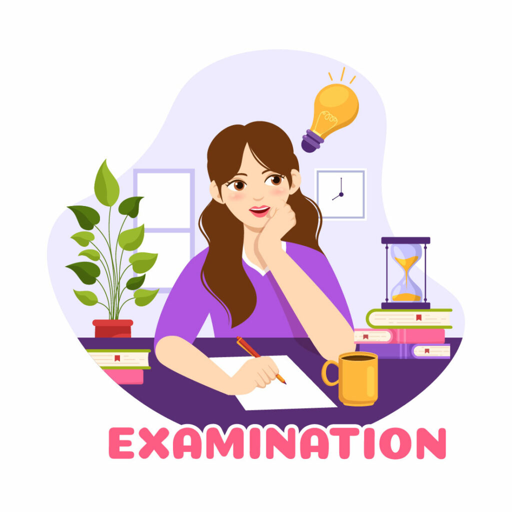 17 Examination Paper Illustration - Masterbundles