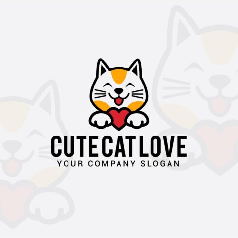 cute cat love cover image.