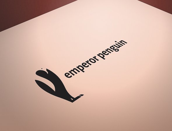 Emperor Penguin Logo cover image.