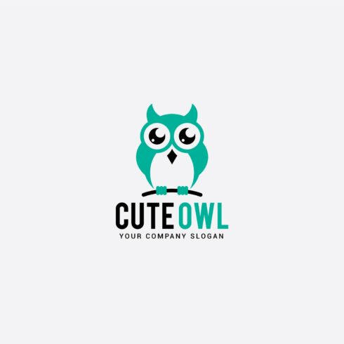 cute owl logo cover image.