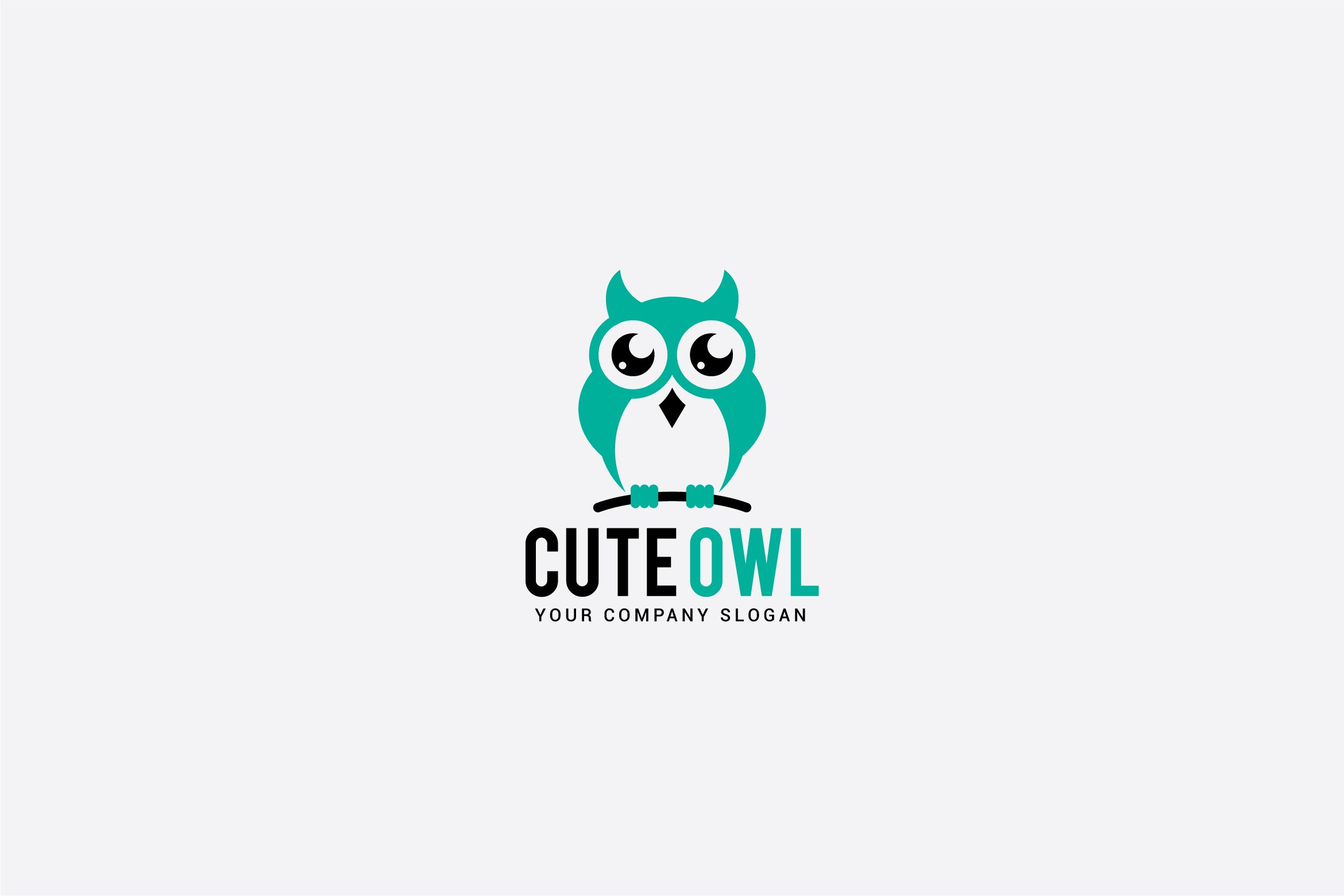 cute owl logo cover image.