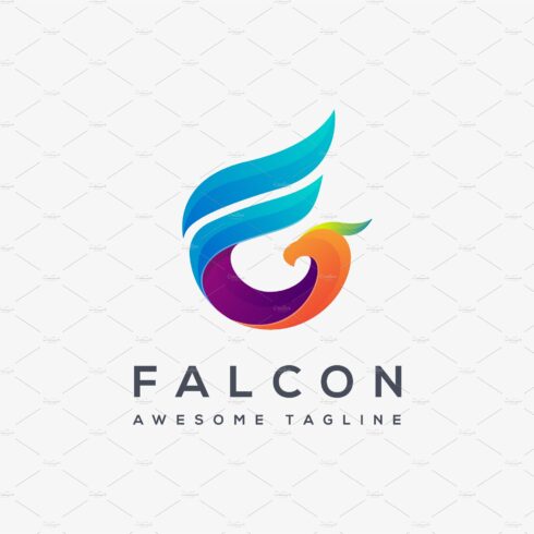 Letter F for falcon logo cover image.