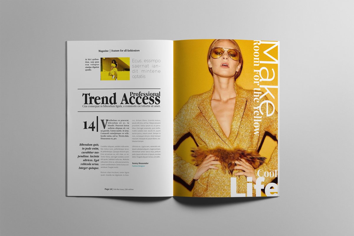 Fashion Magazine – MasterBundles