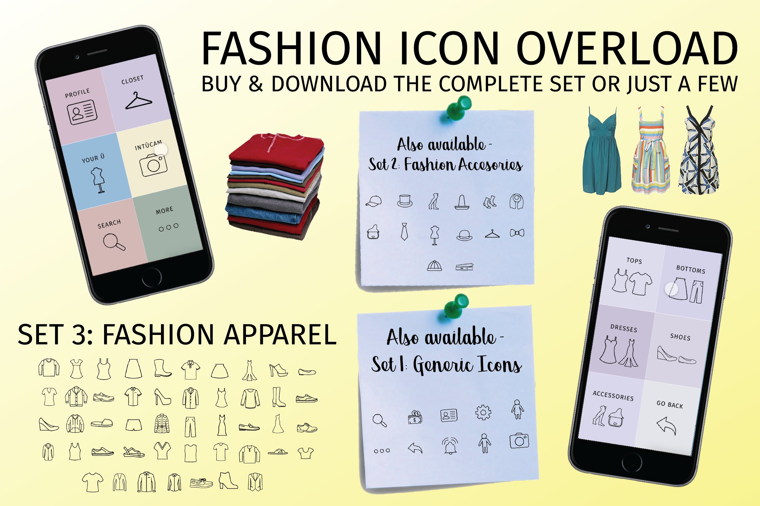 Fashion Icon Overload | Set 3 cover image.