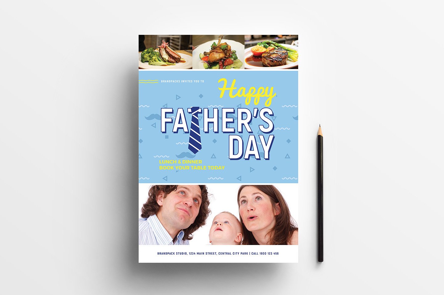 fathers day poster template 1 609