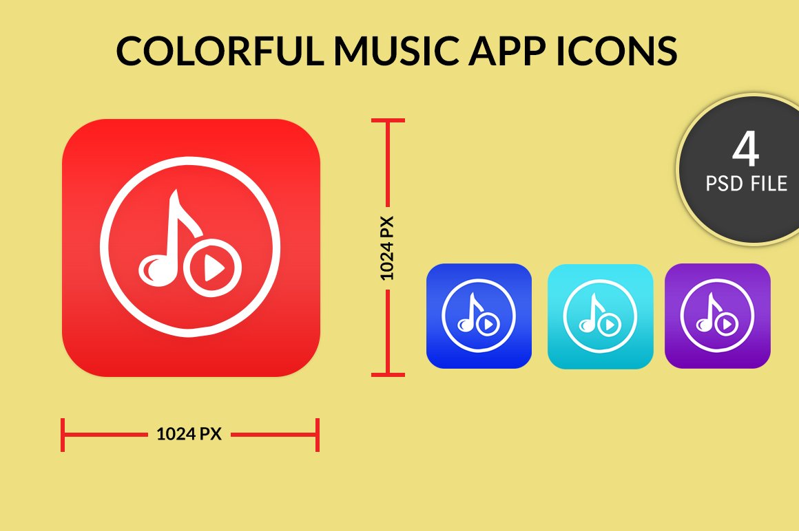 Music Application Icon cover image.