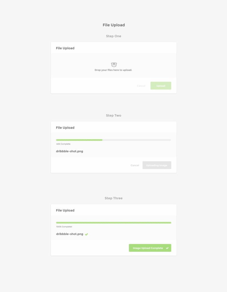 Complete Flat UI Kit (PSD) MasterBundles