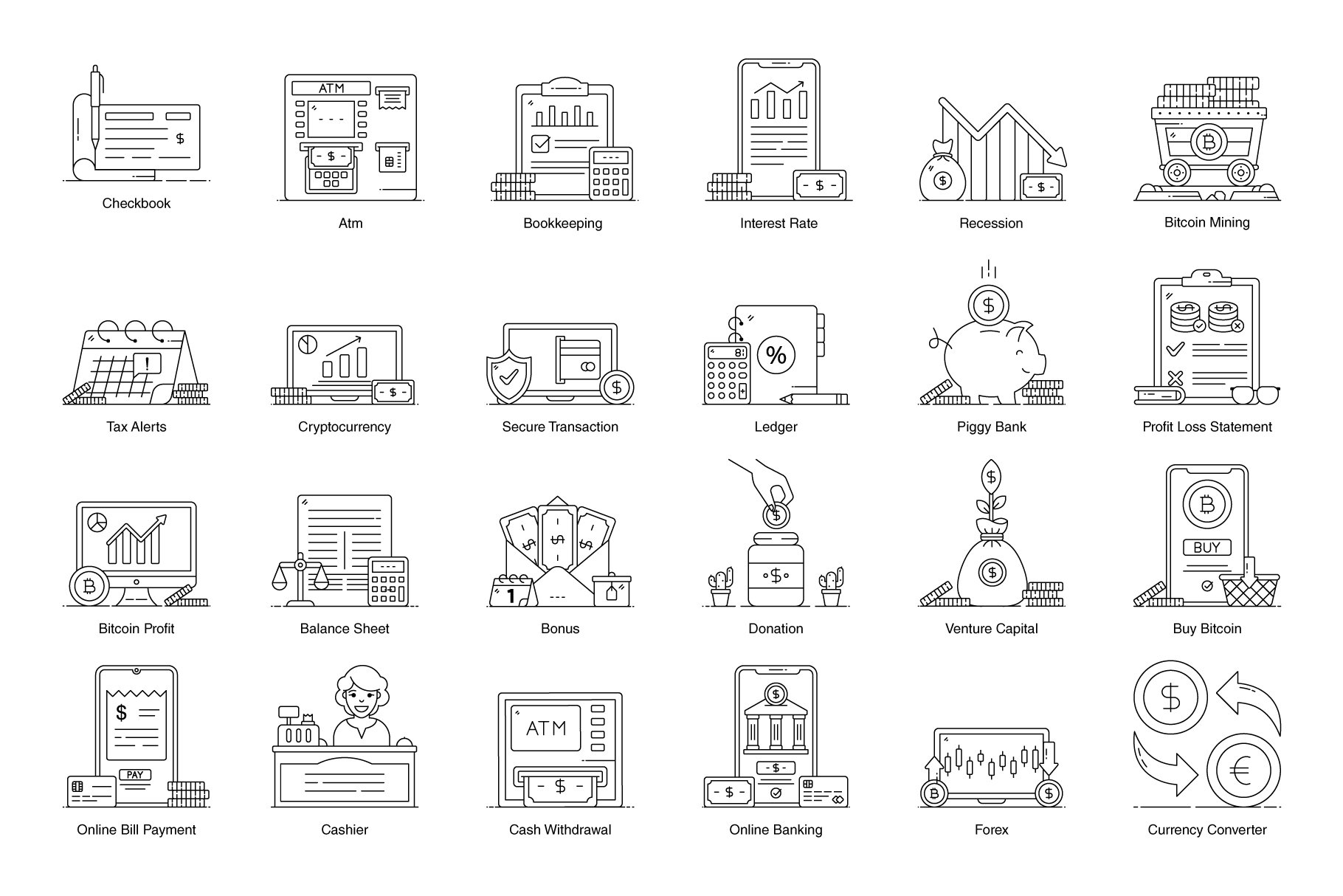 finance icons preview 5 658