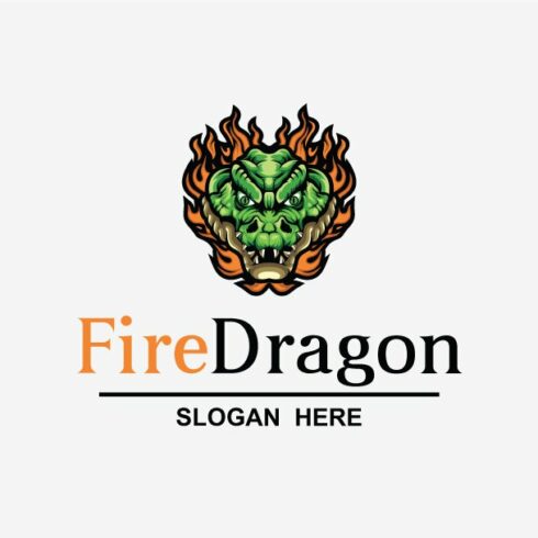 Fire Dragon Logo cover image.