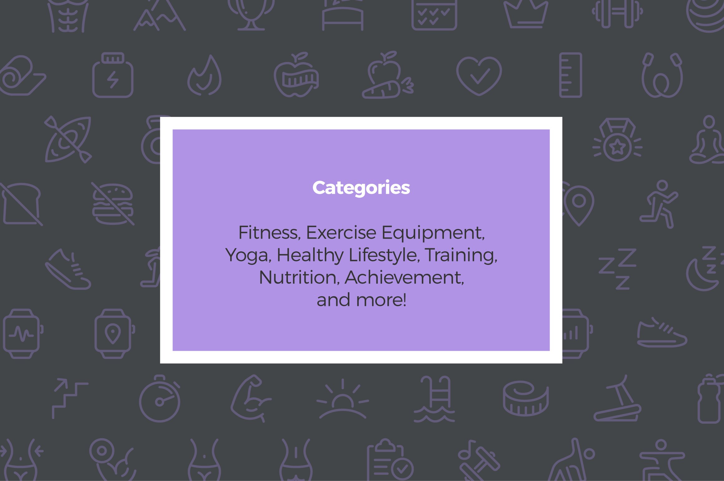 fitness icons vector line icon set 3 123