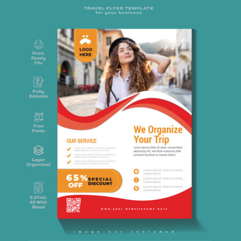 travel tour flyer template for your business travel flyer design travel flyer template cover image.