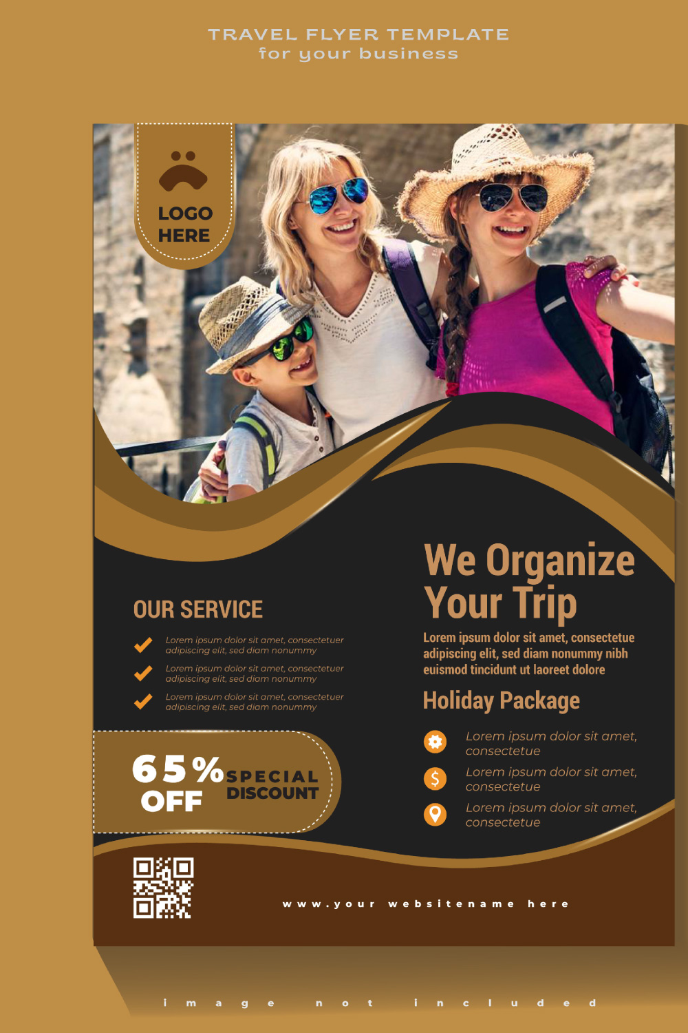 Travel tour flyer template for your business travel flyer design travel flyer template pinterest preview image.