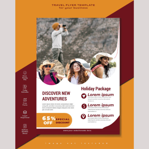 Travel flyer templatetravel tour flyer template for your business travel flyer design cover image.