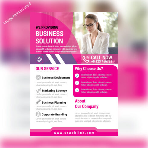Modern & Creative flyer TemplateCorporate Flyer Template for your business cover image.