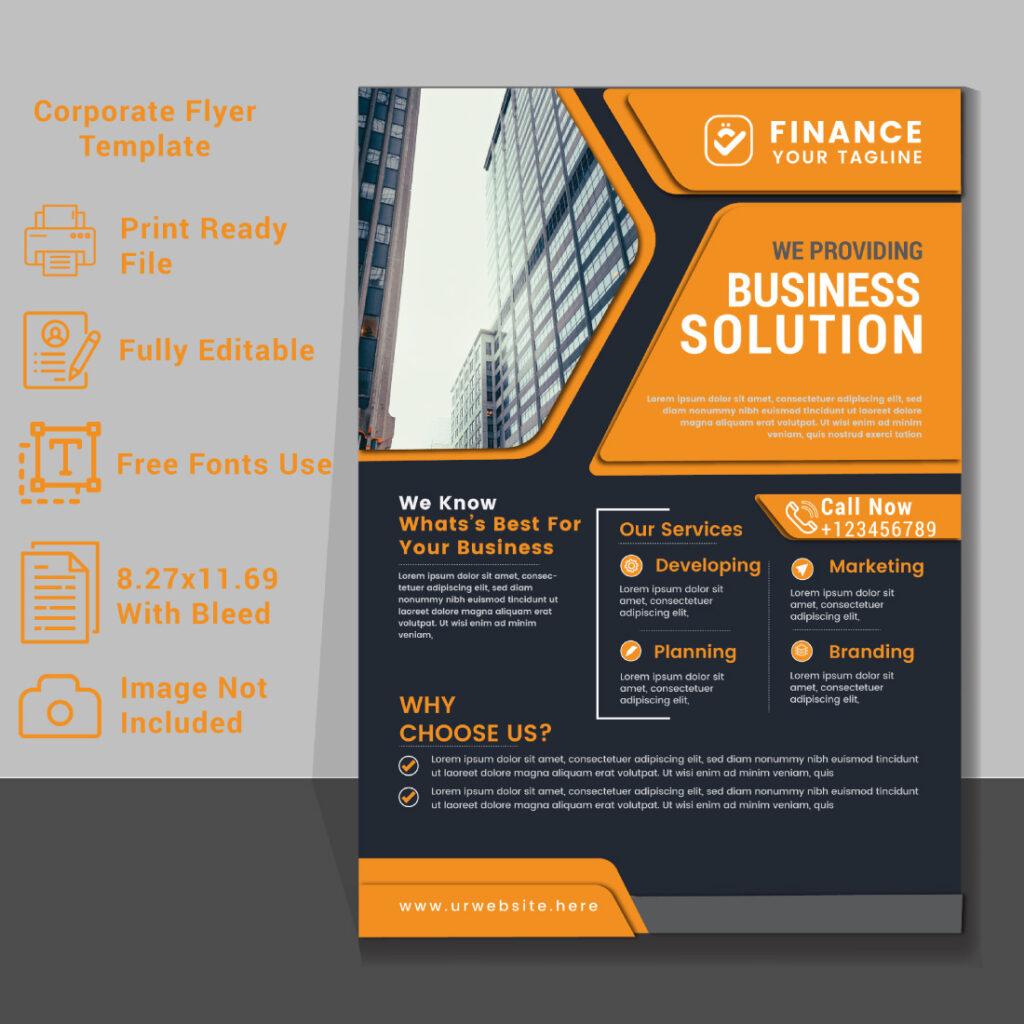 Professional Flyer Design App