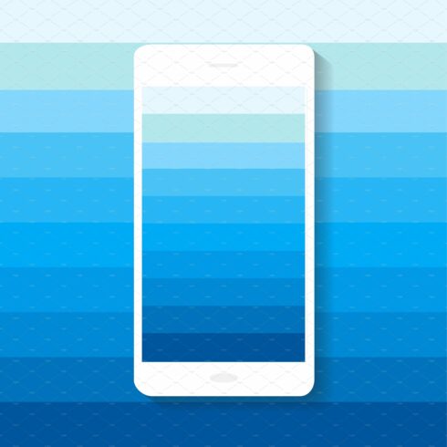 smartphone icon material  design cover image.