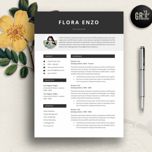 Resume Template | CV Template - 15 cover image.