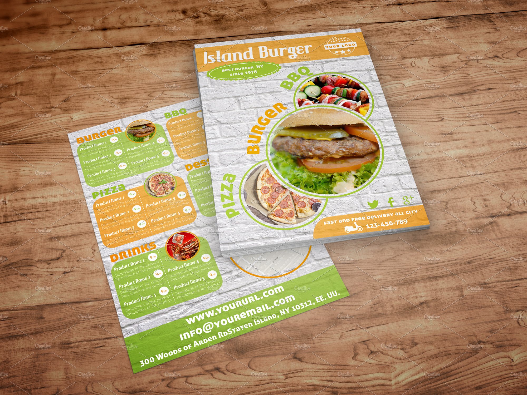 Burger Menu cover image.