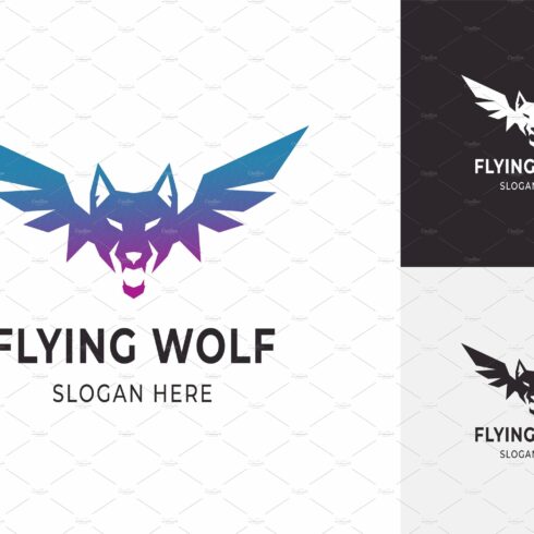 Flying wolf logo cover image.
