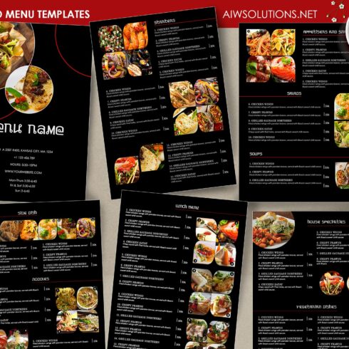 Food menu Template-id26 cover image.