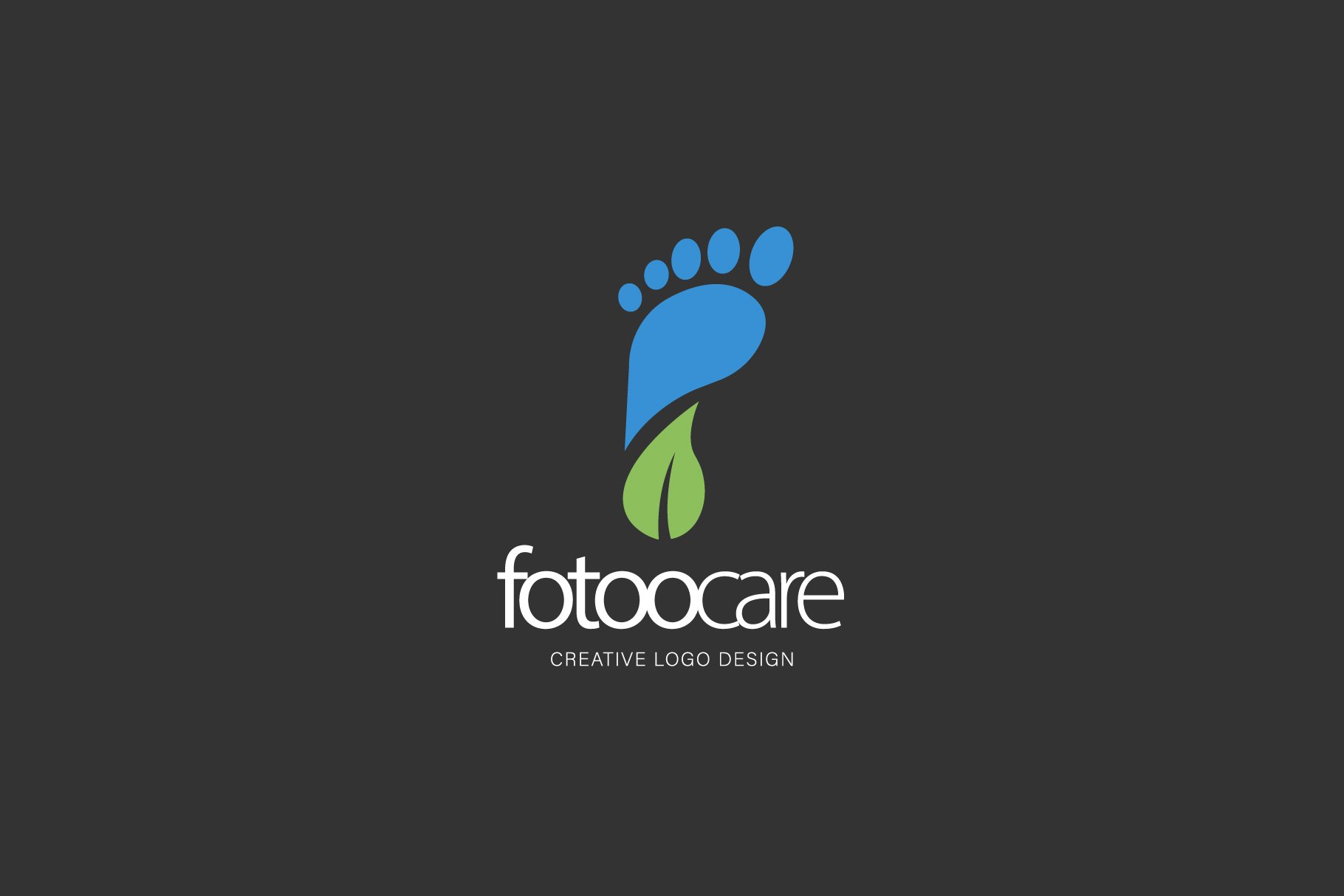 foot care logo preview image.