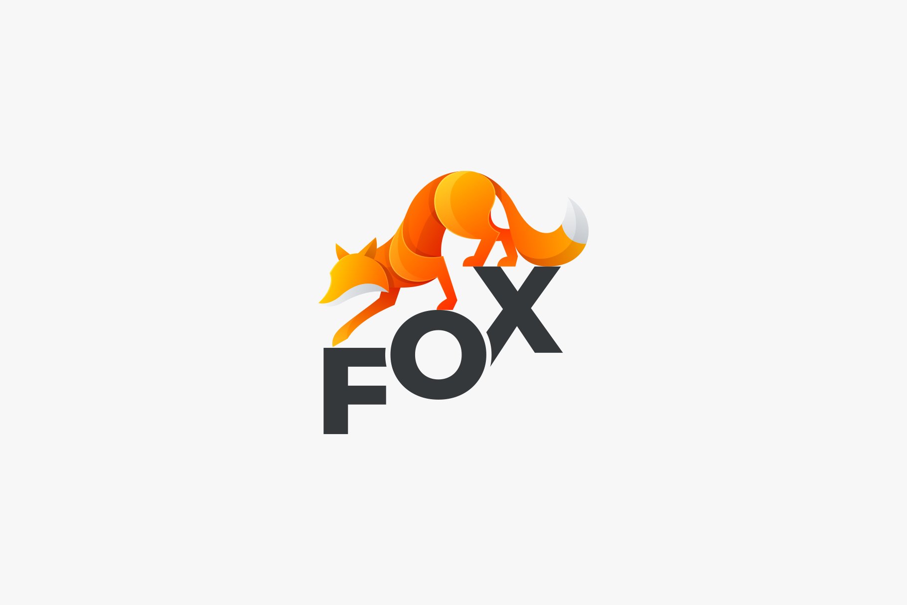 Fox Gradient Color Logo cover image.