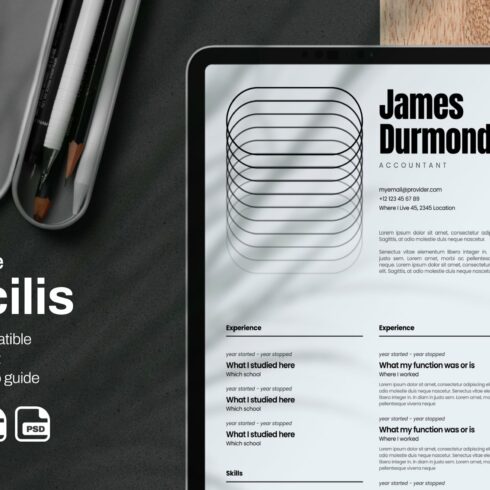 Corporate Resume | Facilis cover image.